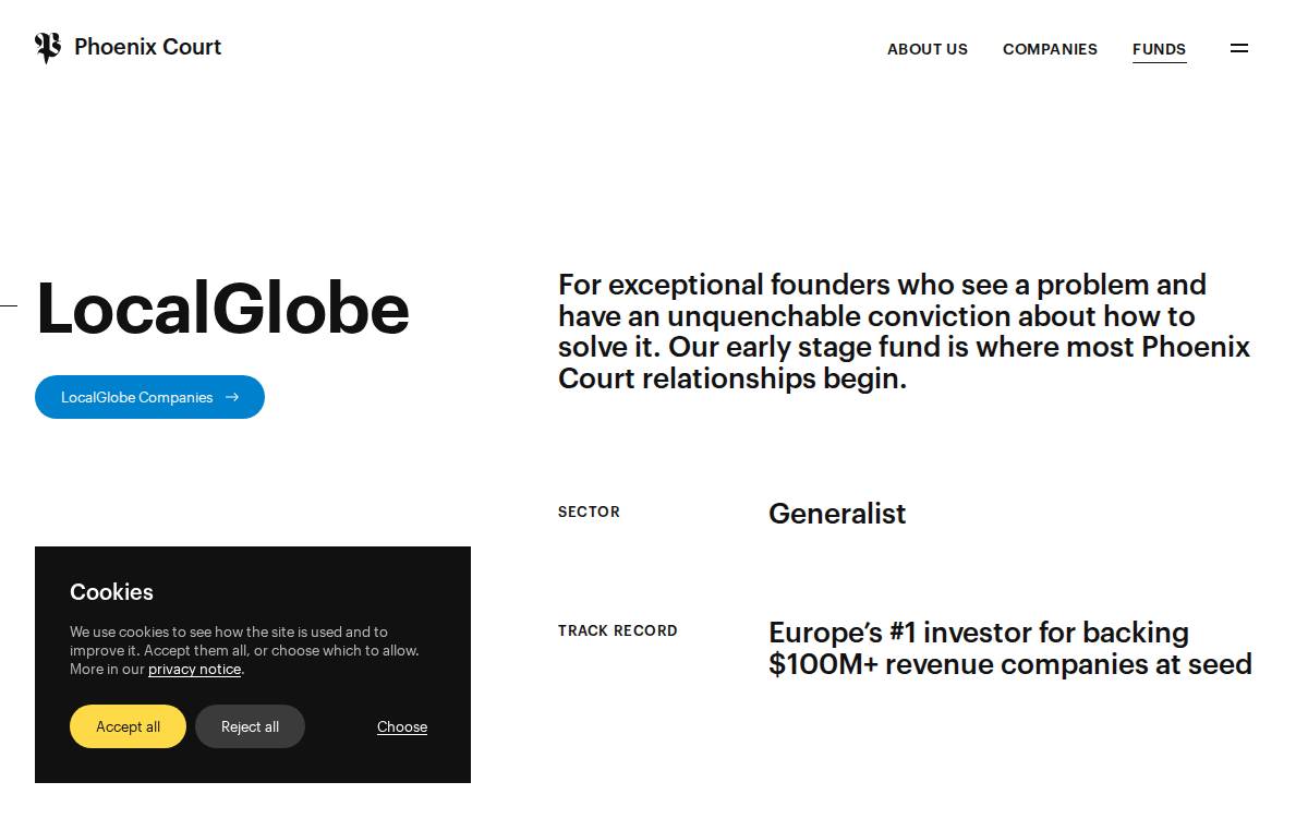 LocalGlobe website preview