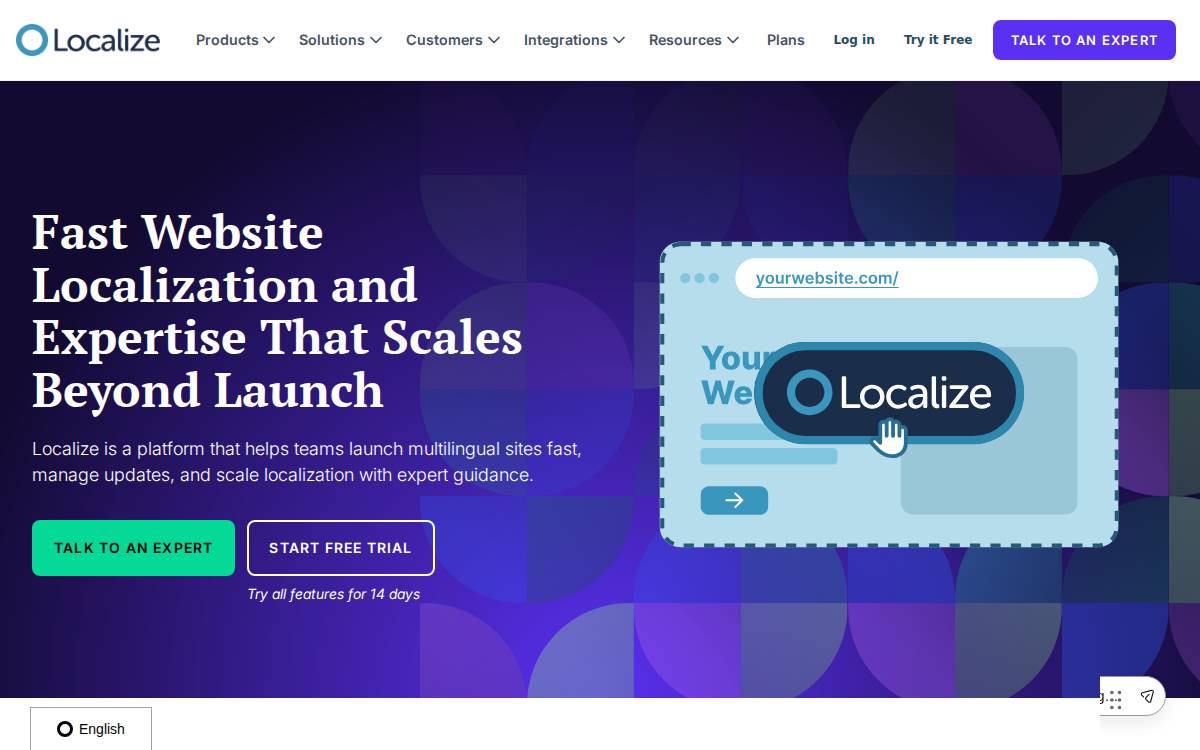 Localize website preview