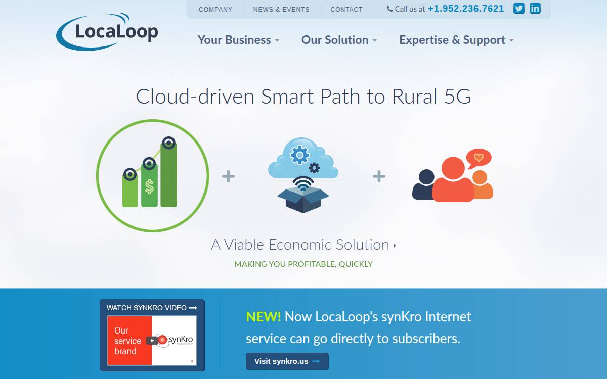LocaLoop website preview