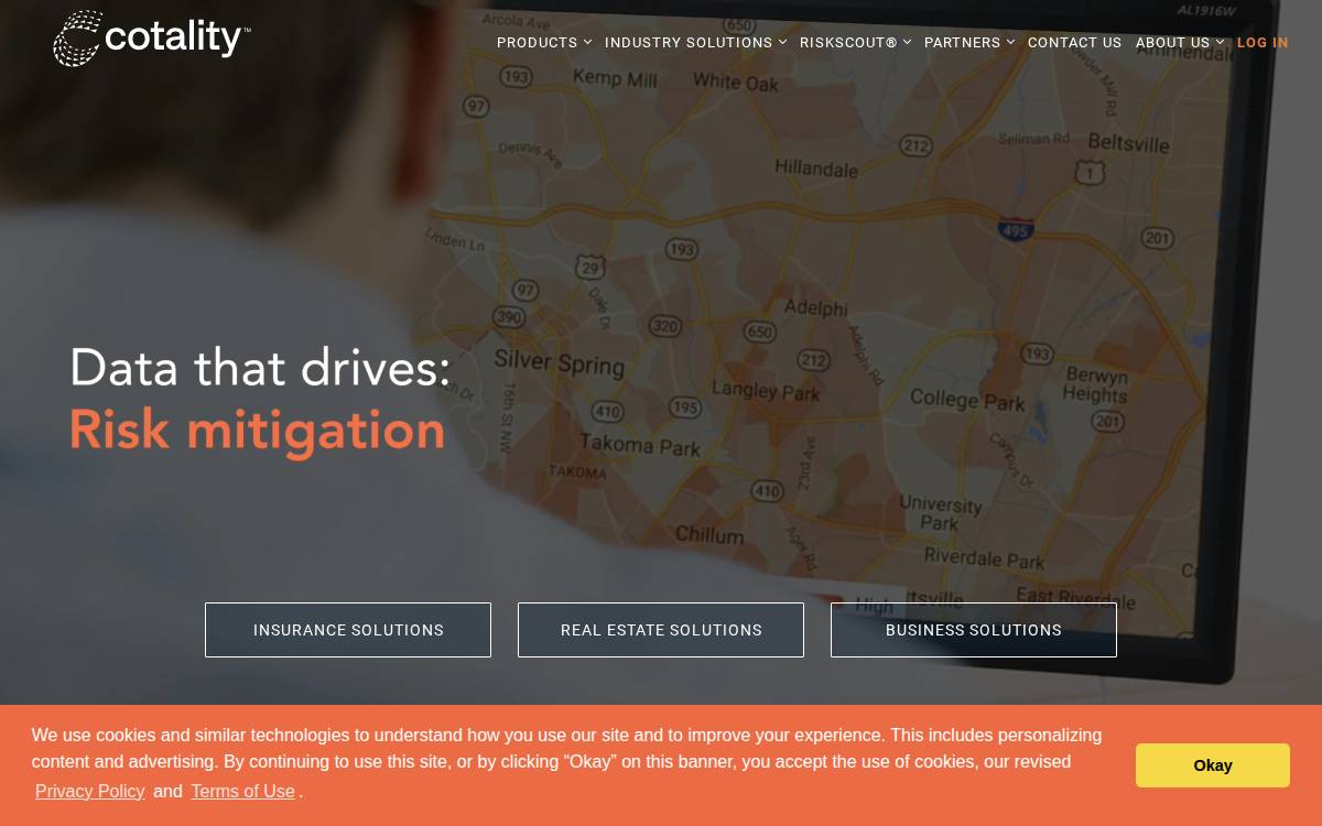 Location, Inc. website preview