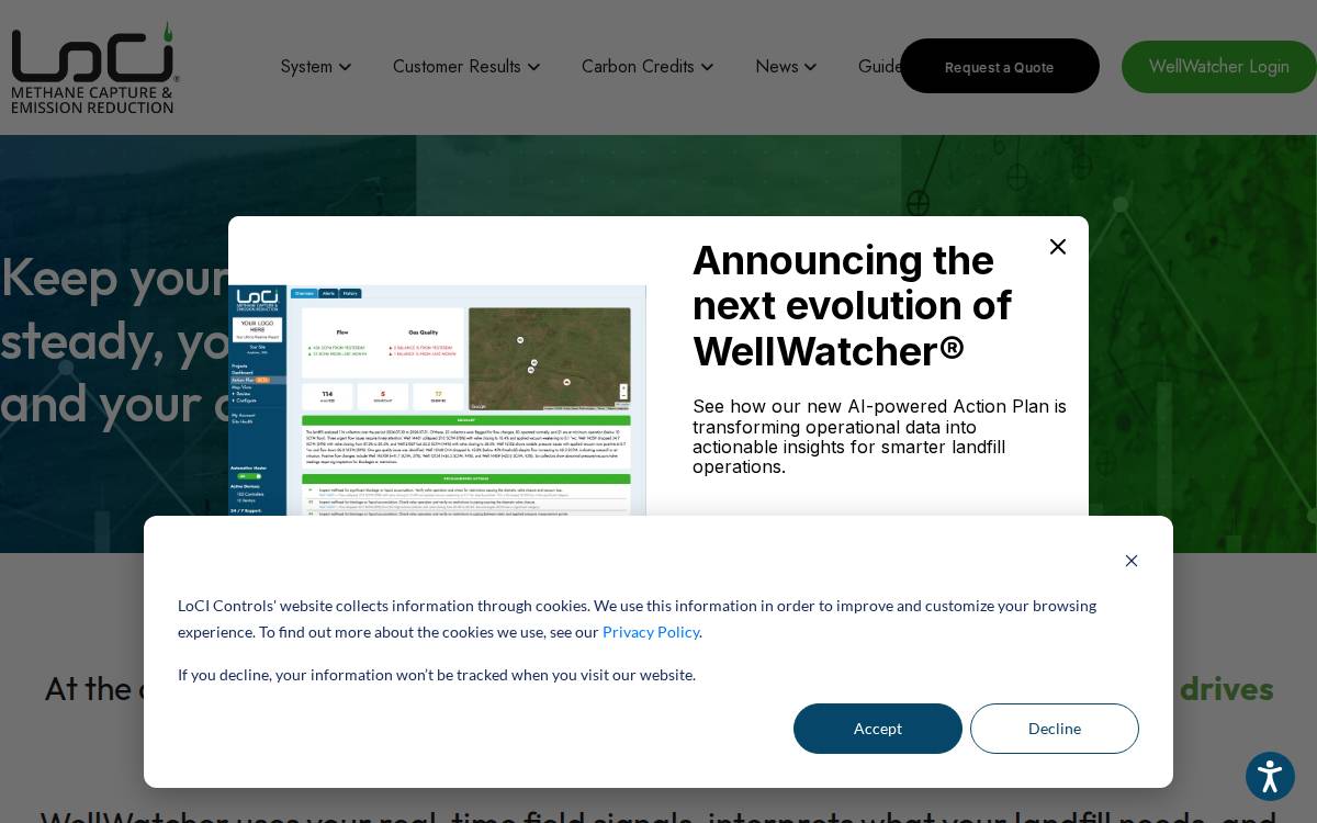 Loci Controls website preview