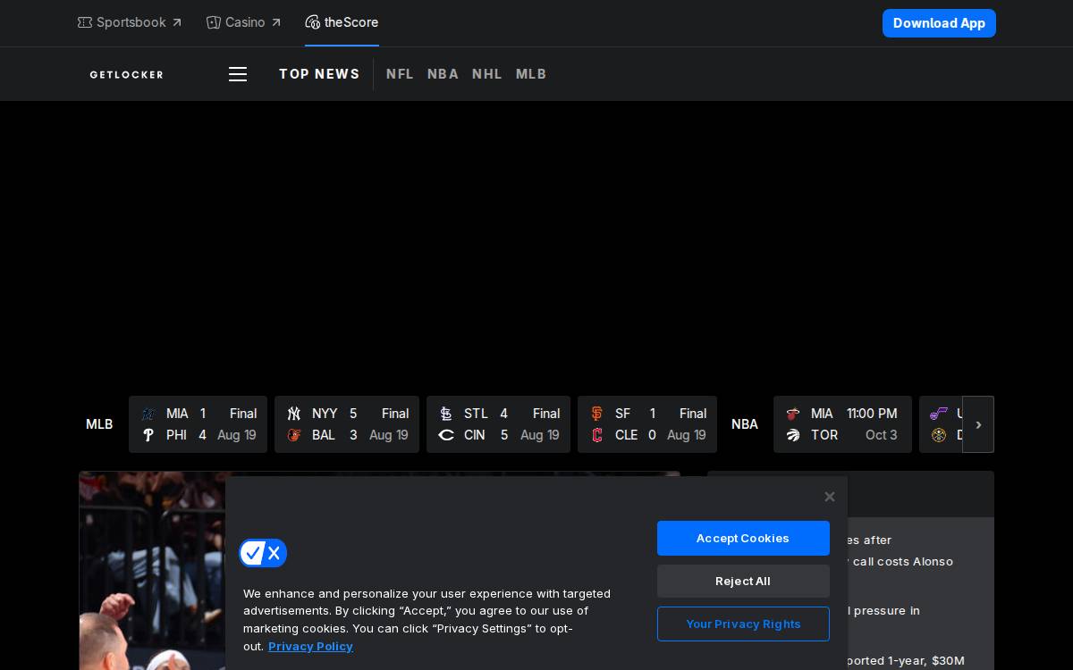 Locker website preview