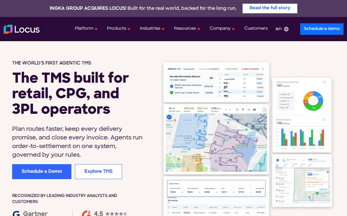 Locus website preview