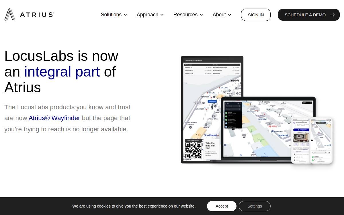 Locuslabs website preview