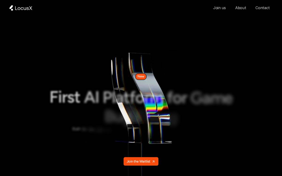 LocusX website preview