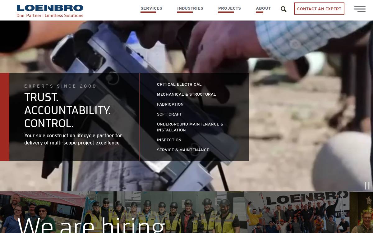 Loenbro website preview