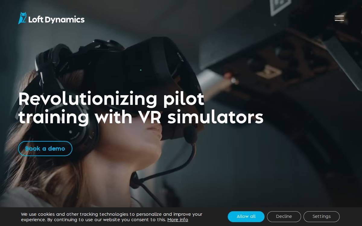 Loftdynamics website preview