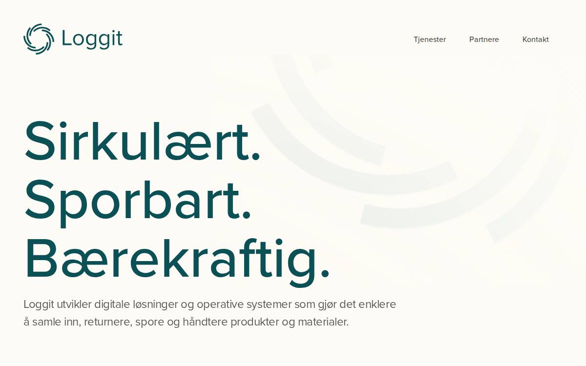 Loggit website preview