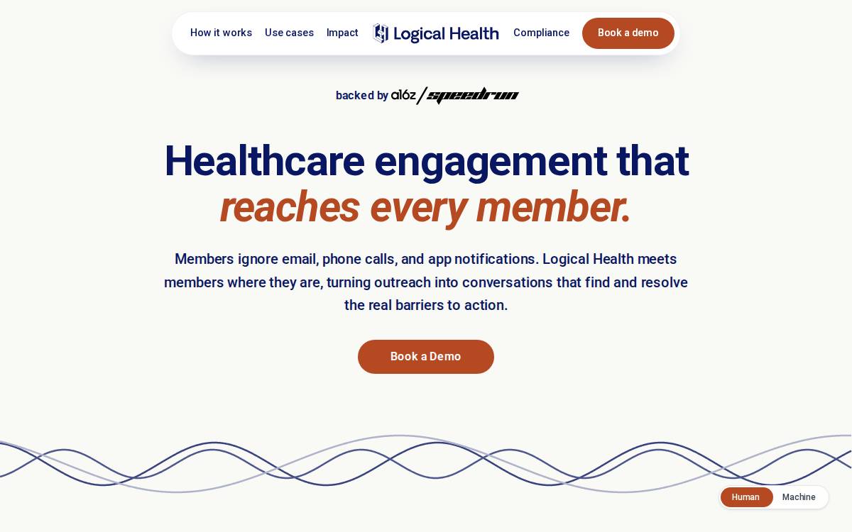 Logical Health website preview