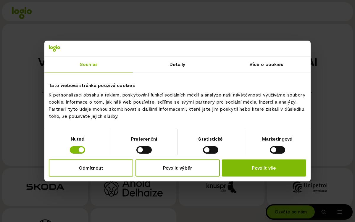 Logio website preview