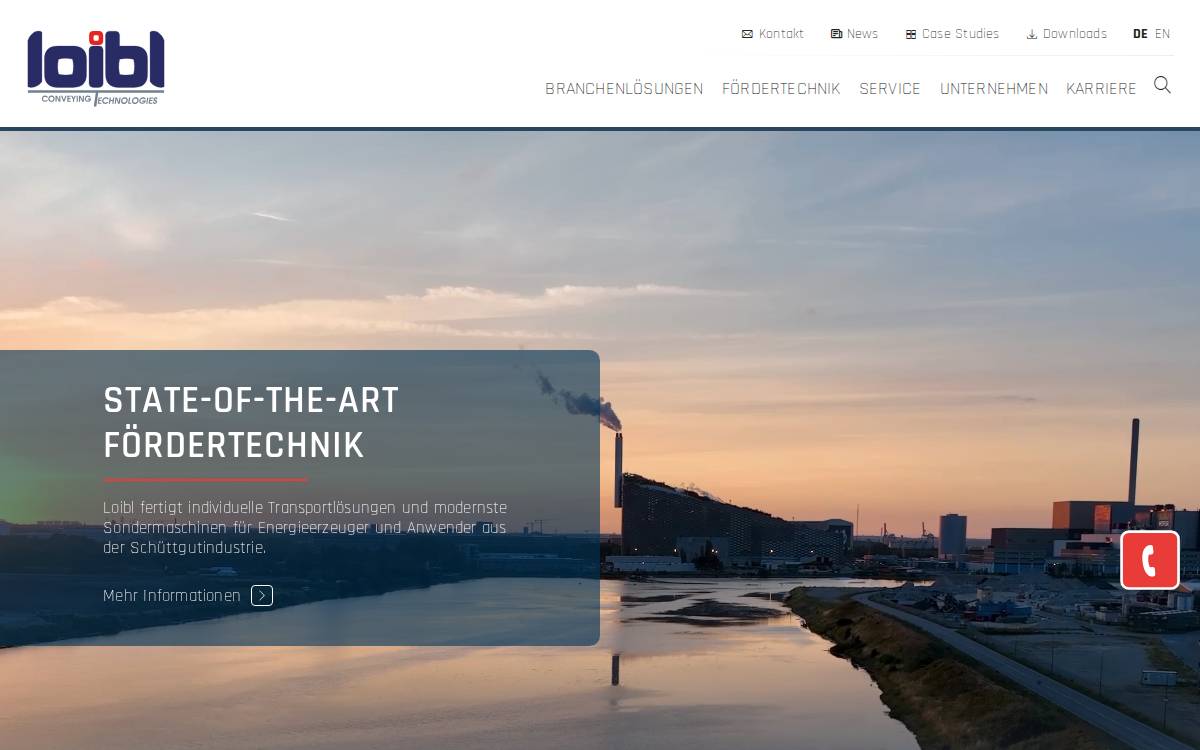 Loibl website preview