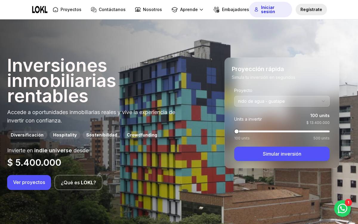 Lokl website preview