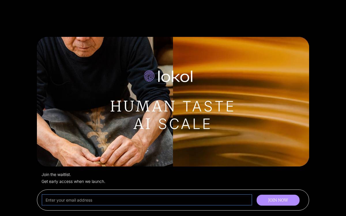 Lokol website preview
