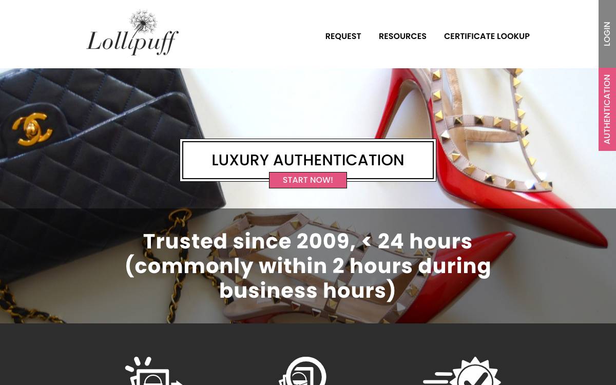 Lollipuff website preview
