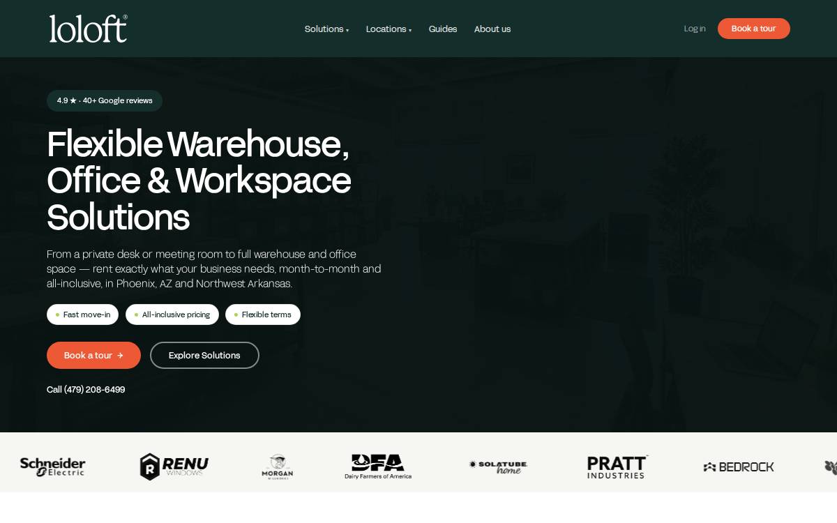 Loloft website preview