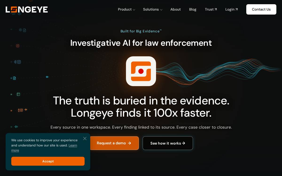 Longeye website preview