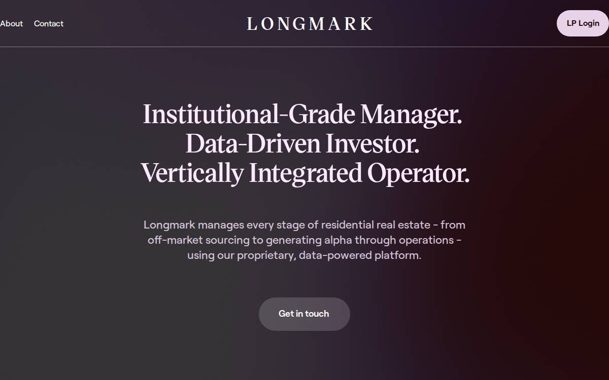 Longmark website preview