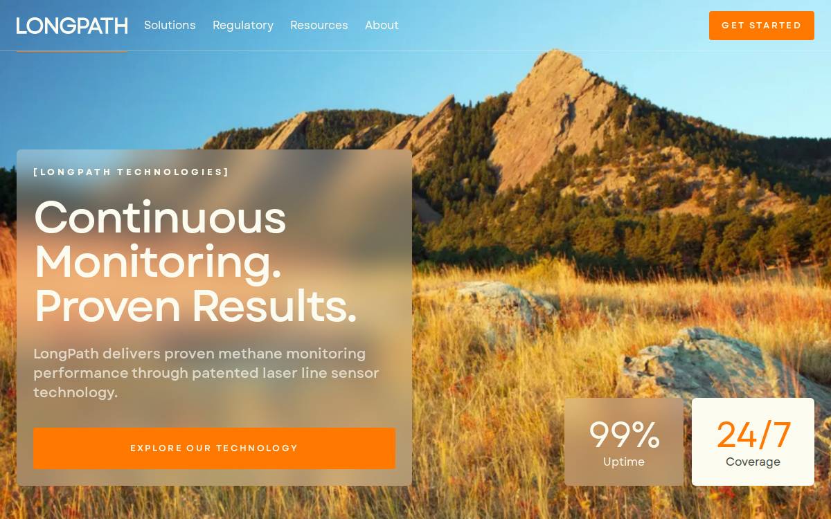 LongPath Technologies website preview