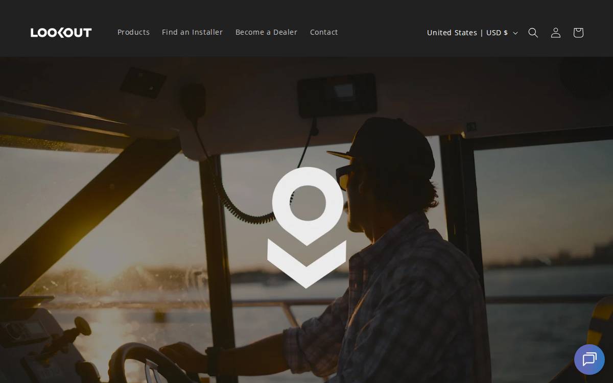LOOKOUT website preview
