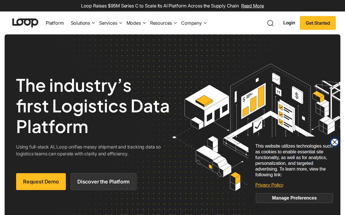Loop website preview
