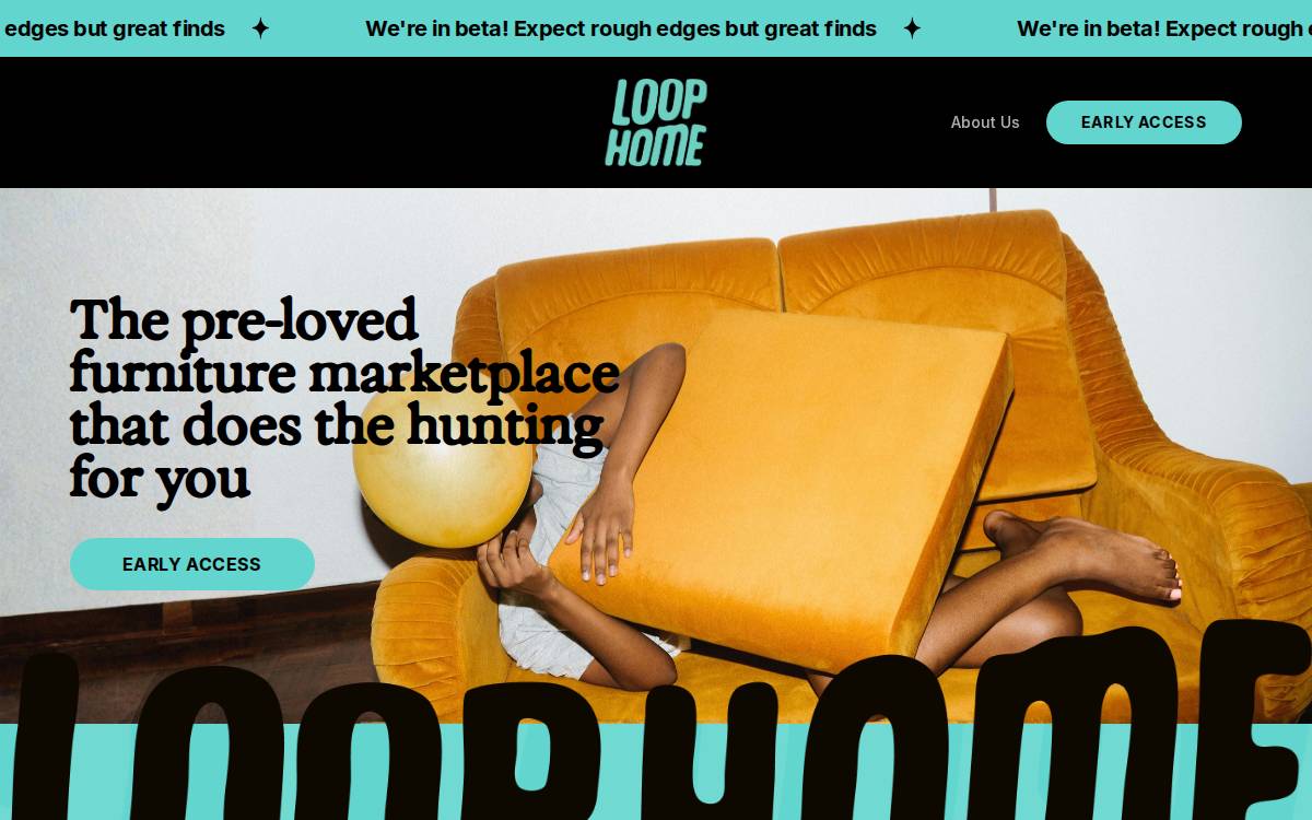 Loophome website preview