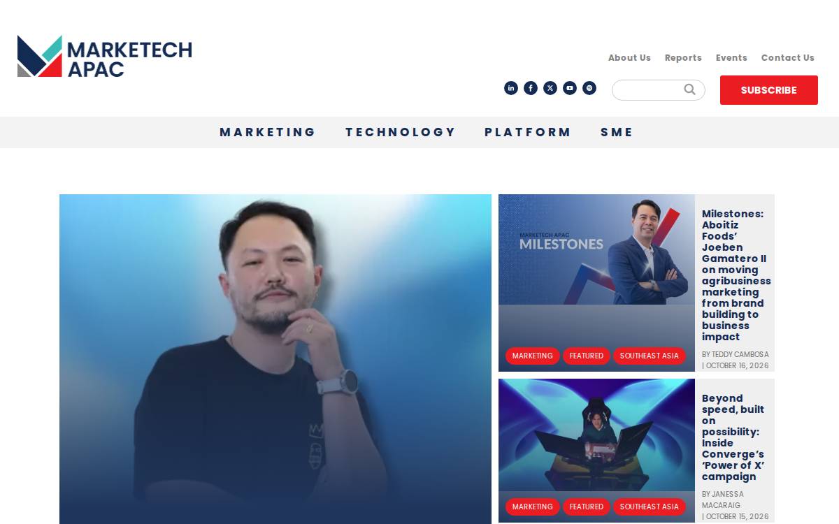 LoopMe website preview