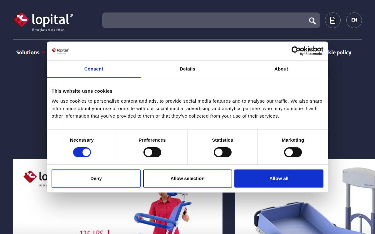 Lopital website preview