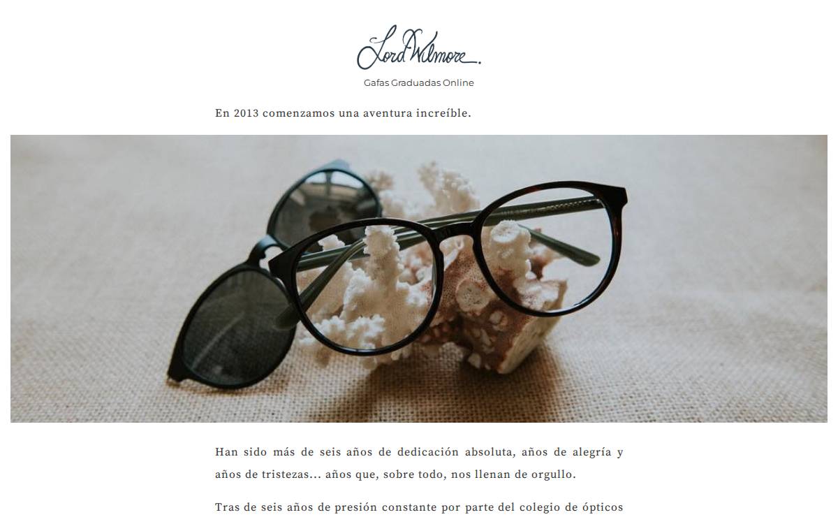 Lord Wilmore website preview