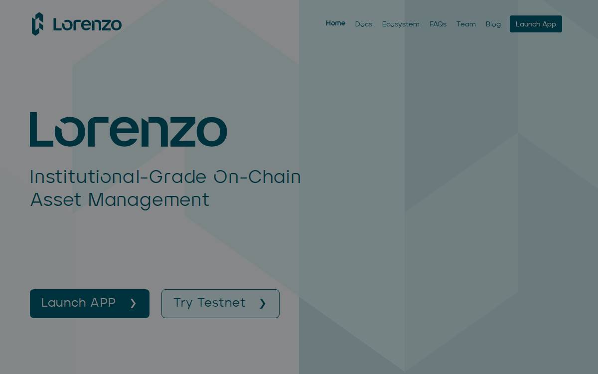 Lorenzo website preview