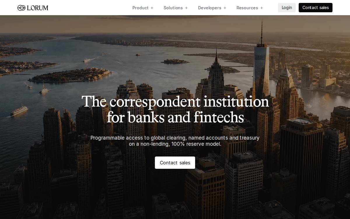 Lorum website preview