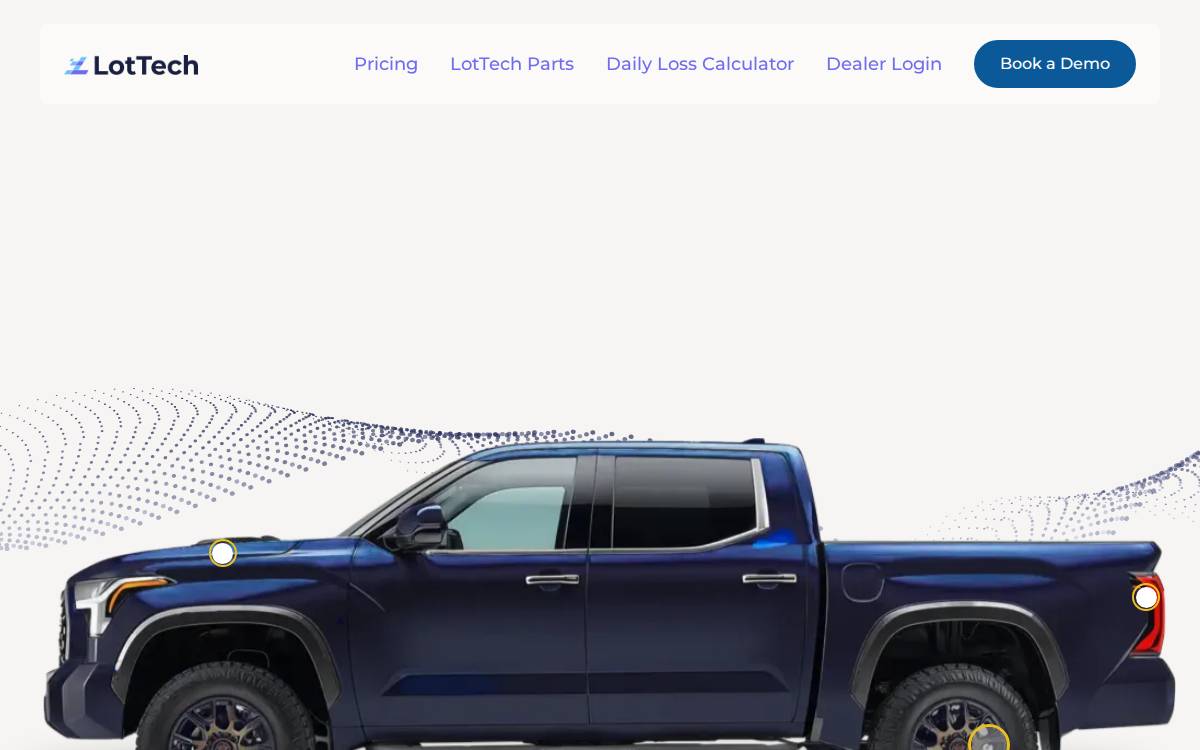 Lottech website preview