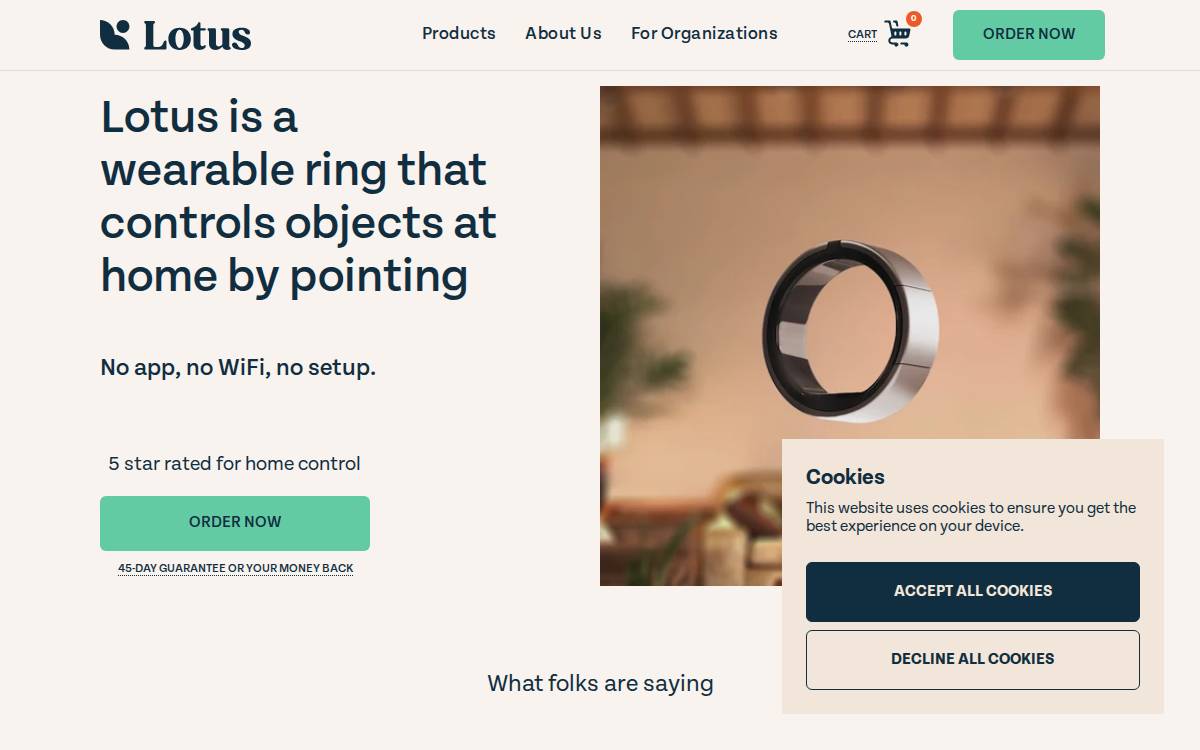 Lotus Labs website preview