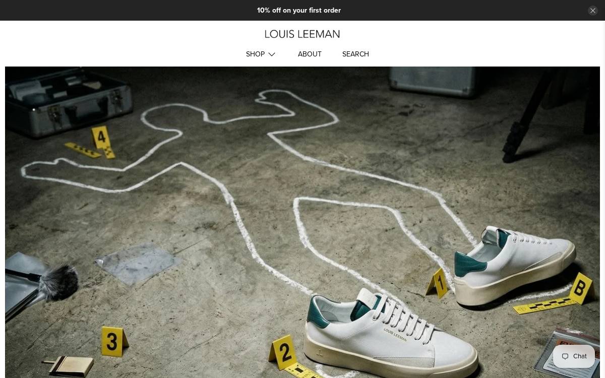 Louisleeman website preview