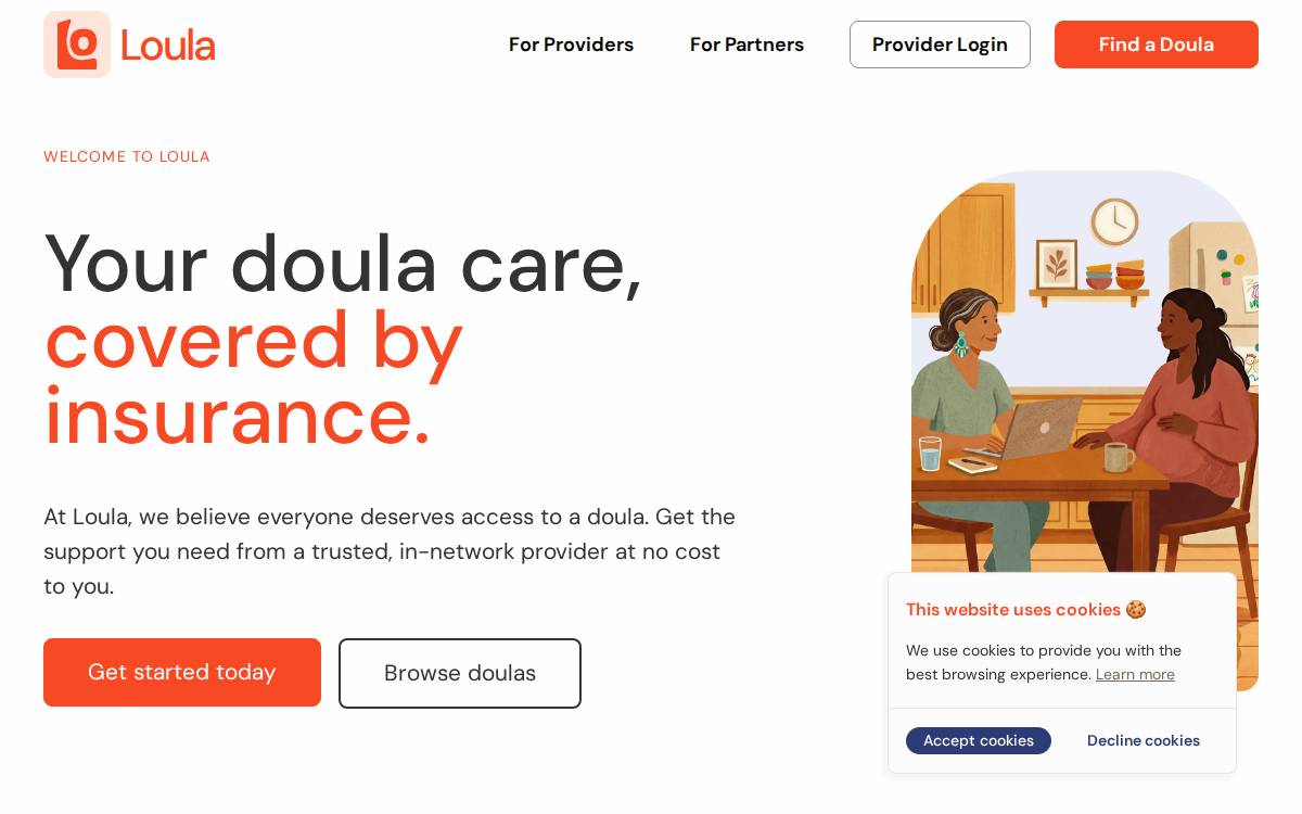 Loula website preview