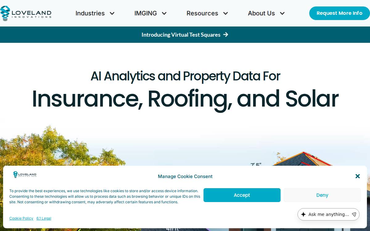 Lovelandinnovations website preview