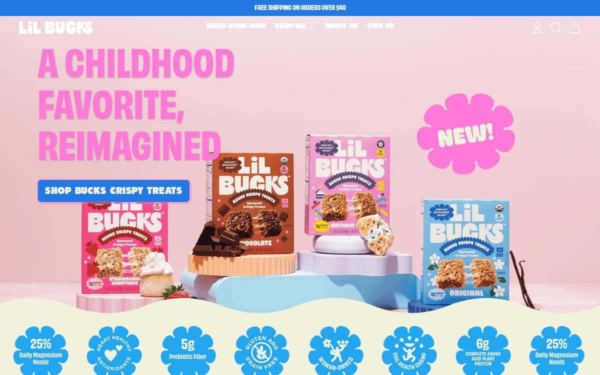 Lovelilbucks website preview
