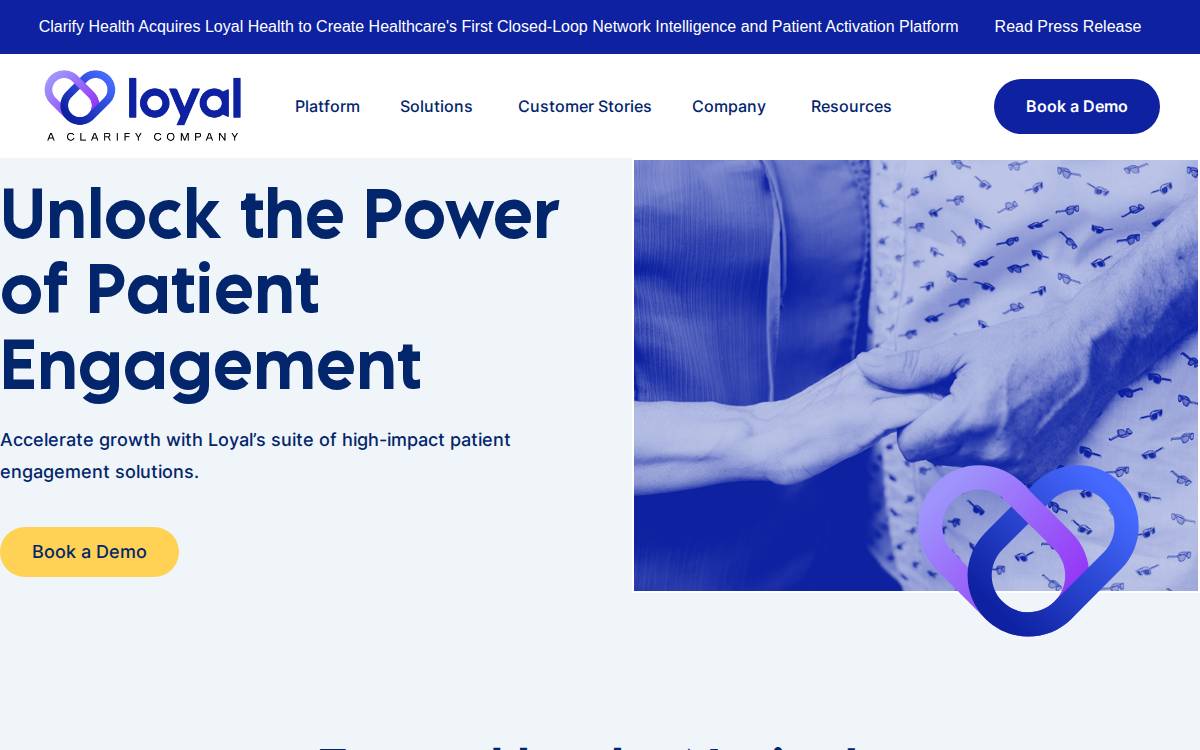 Loyalhealth website preview