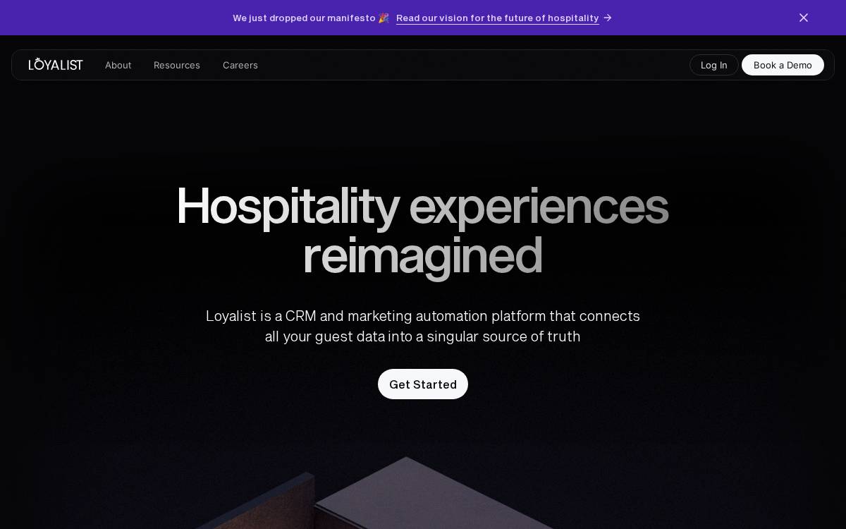 Loyalist website preview