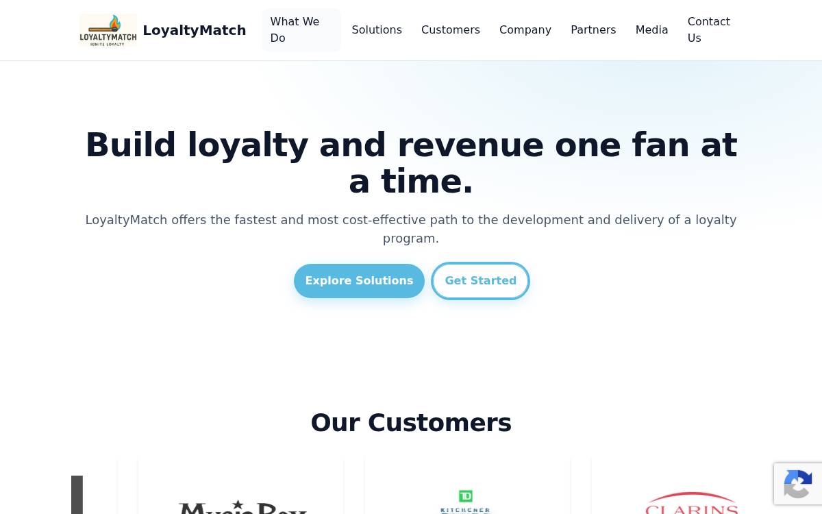 LoyaltyMatch Inc. Website website preview