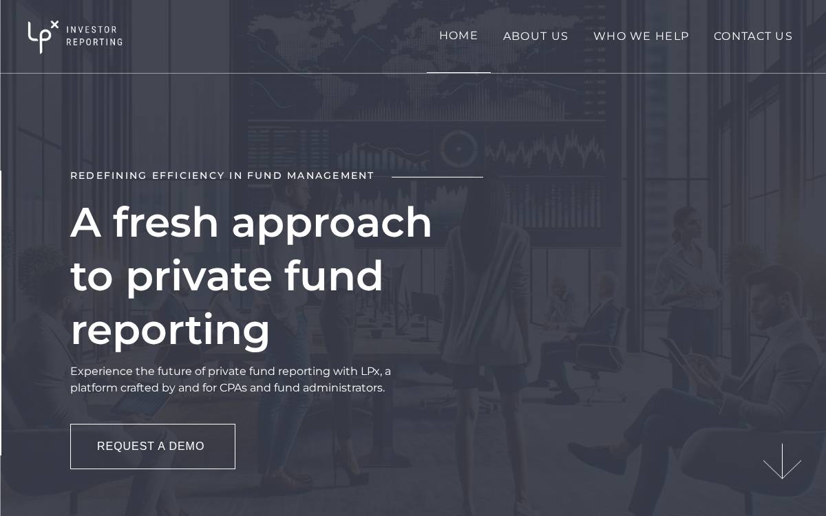 Lpx website preview