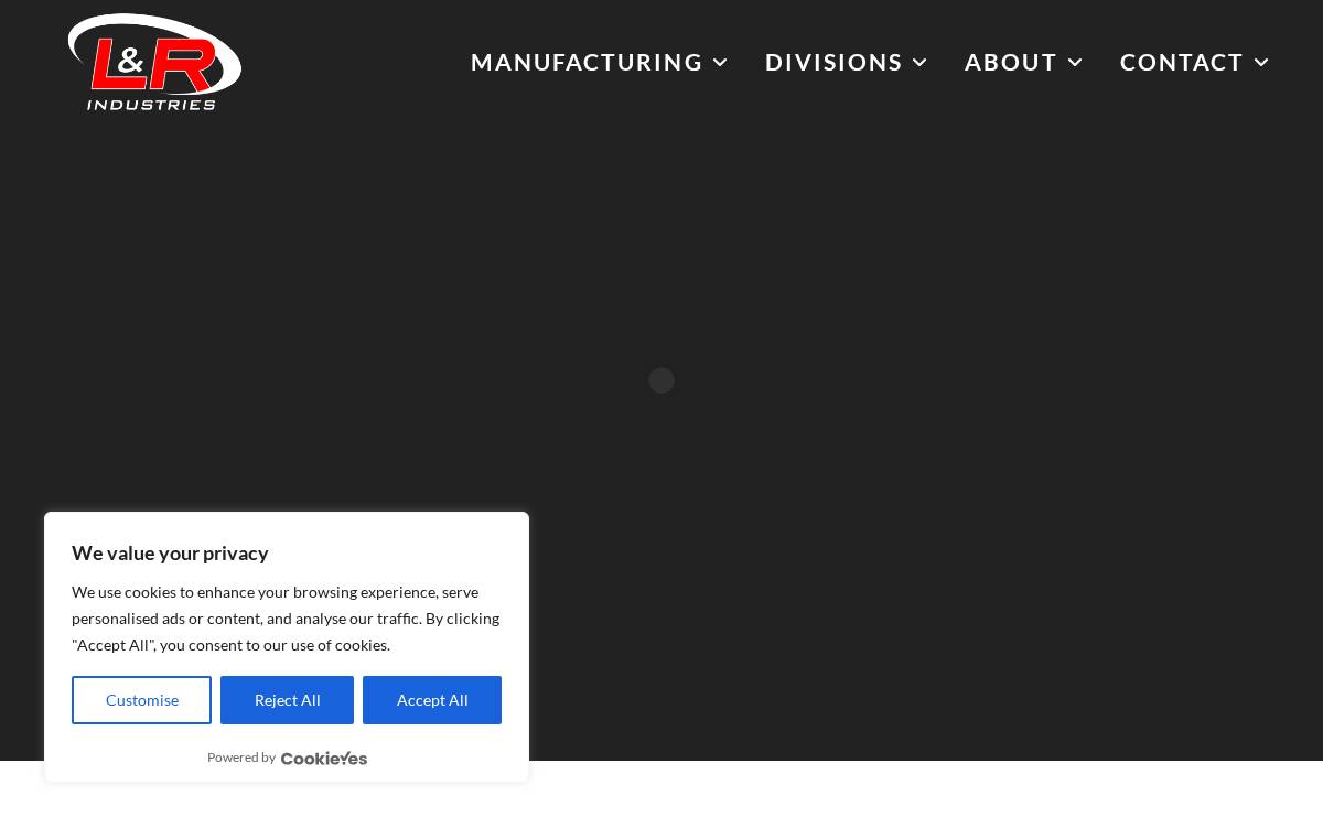 LR Industries website preview