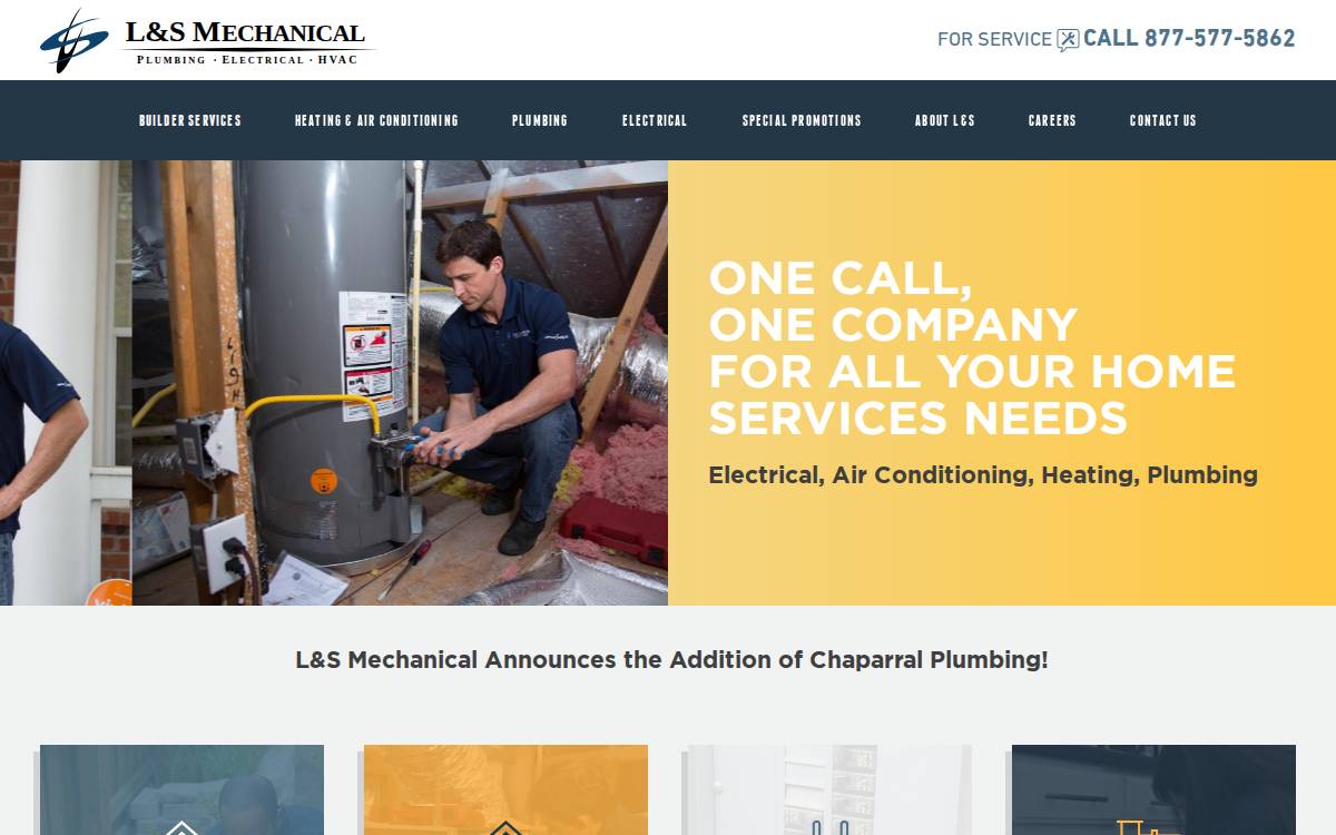 Lsmech website preview
