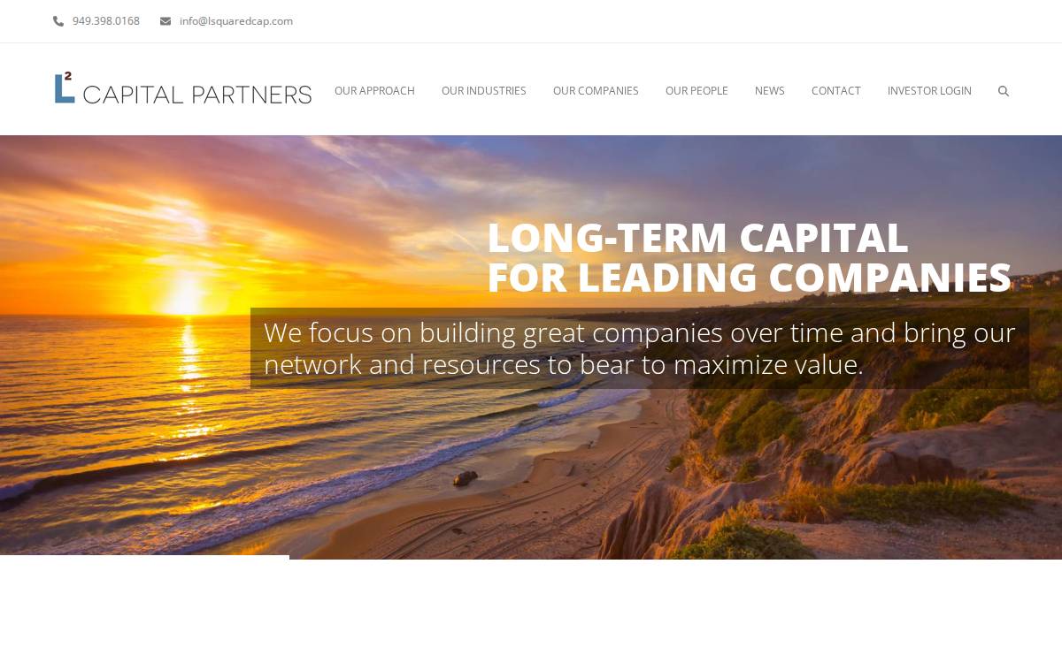 Lsquaredcap website preview