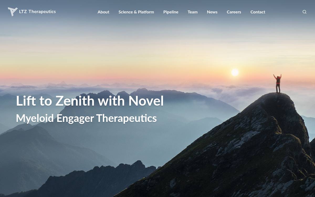 Ltztherapeutics website preview