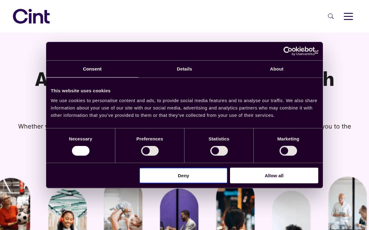 Luc website preview