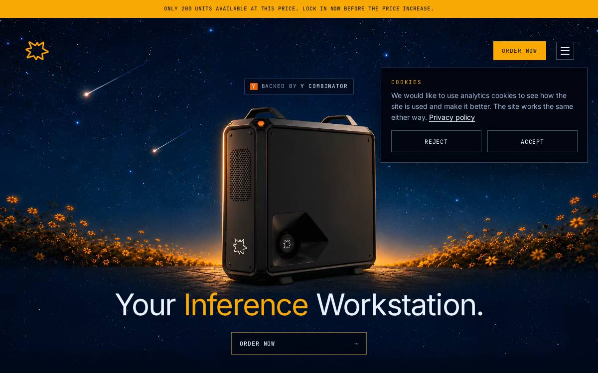 Lucebox website preview