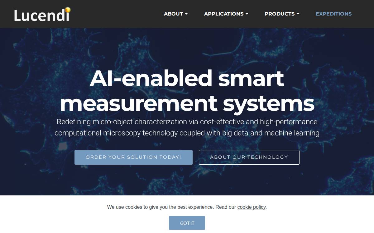 Lucendi website preview