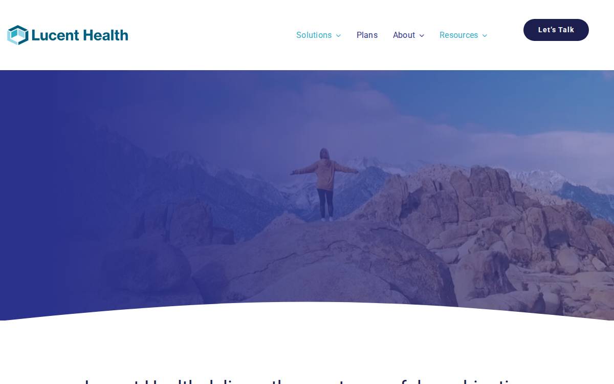 Lucent website preview
