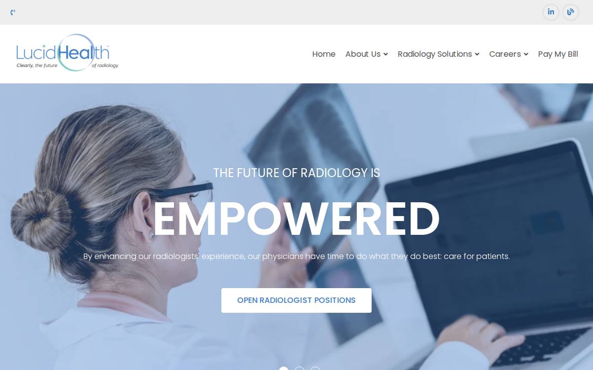 Lucidhealth website preview