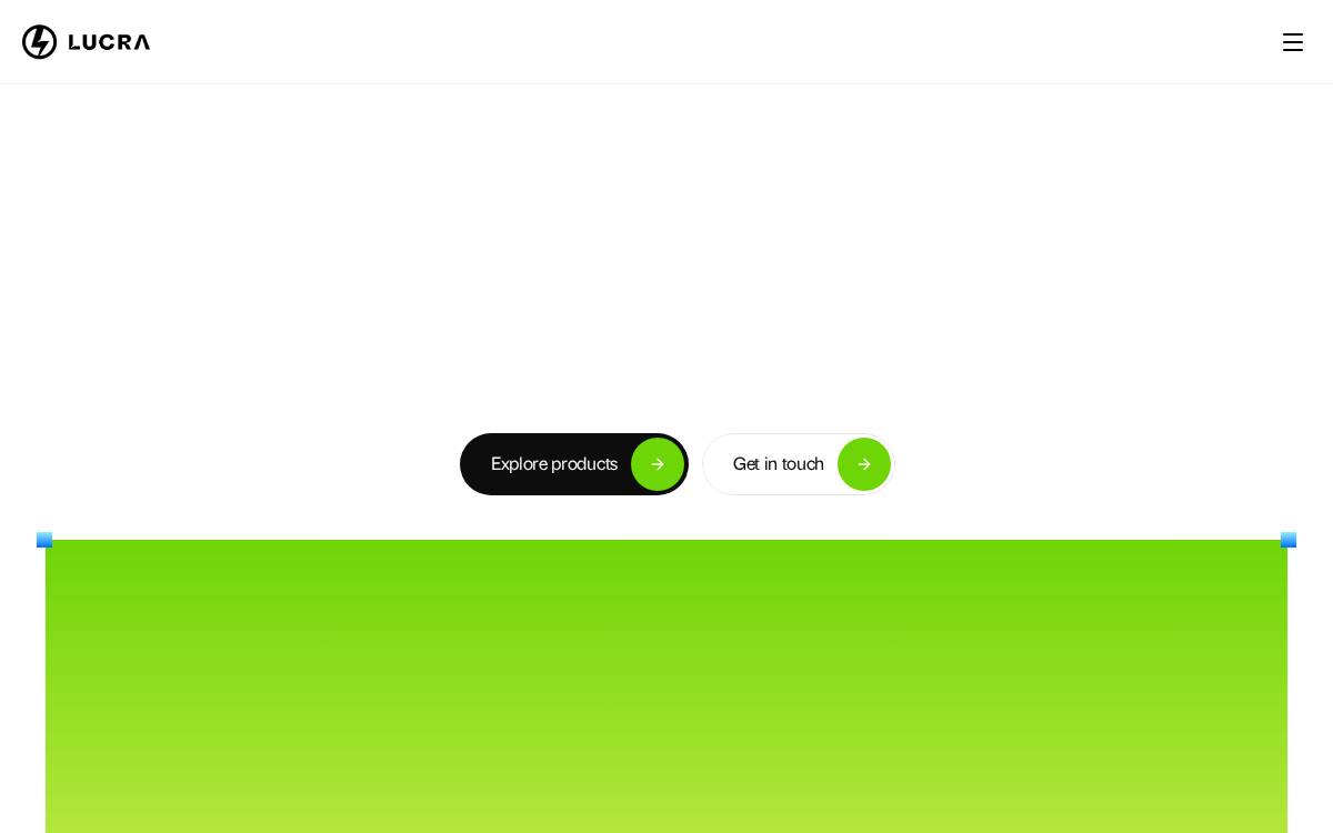 Lucra website preview